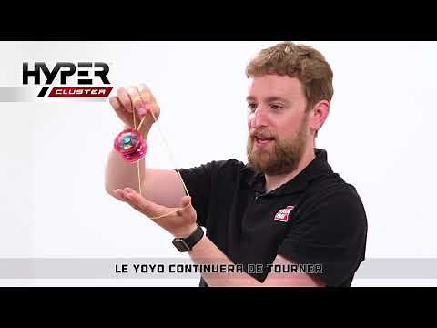 Tuto yoyo : réaliser la figure "La berceuse" avec son Hyper Cluster