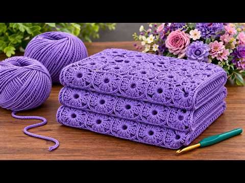 👉 Look, You Can Do This Too! 😍 Very Easy Crochet Stitch for Beginners