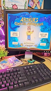 1998 Arthur's Compter Adventure PC Game by Living Books  #nostalgia #dog #doll #cute #actionfigure #toycollector #dogsofinstagram #toyphotography #toys #staugustine #photography #art #starwars #marvel #toystagram #lego #thekarhut #actionfigures #instagood | ASMR Playroom | Facebook