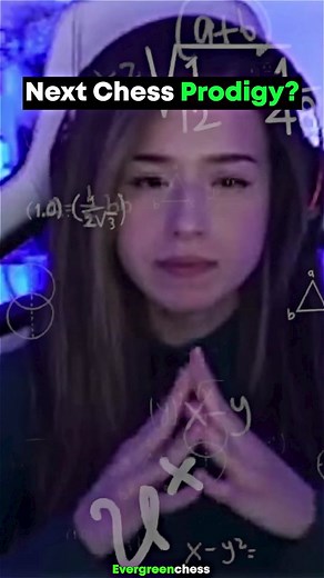 Pokimane Next Chess Prodigy?! #chess #chessman #chessmaster #grandmaster #viral #fyp #hikaru #magnuscarlsen