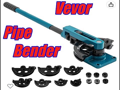 Pipe Bending like a Boss with the Vevor Pipe bender