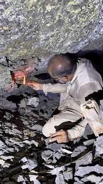How blasting work in underground coal mining #satisfying #coalmining #mining #minecraft #shorts