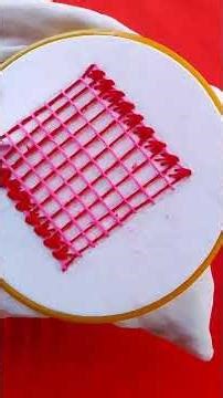 Embroidery Designs | Hand Embroidery Stitches Tutorial for Beginners