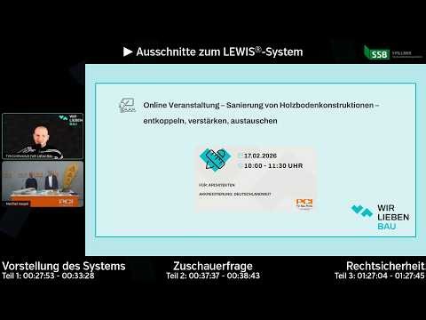 Sanierung von Holzbodenkonstruktionen - entkoppeln, verstärken, austauschen WirliebenBau - SSB-NEWS
