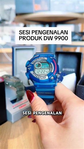 Elisabeth Eda Tanka on Instagram: "Release Date: The initial models, such as the DW-9900-8 and DW-9900MD-2T, were released in April 1999 in Japan. Design Shift: The DW-9900 was designed with smaller dimensions (51.6 x 46.8 x 15.9 mm) to appeal to a wider audience, as the earlier models were considered quite large. Material: Like other Frogman models of that era, it featured a robust, rust-resistant full titanium case and screw back for its construction, covered by a resin bezel. Diving Standards