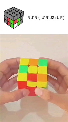 Famous F2L Trick #rubikscube #f2l