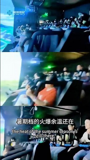 dome flight theater: 360° panoramic immersion+True glasses-free 3D effects+3Dof motion platform #b2b