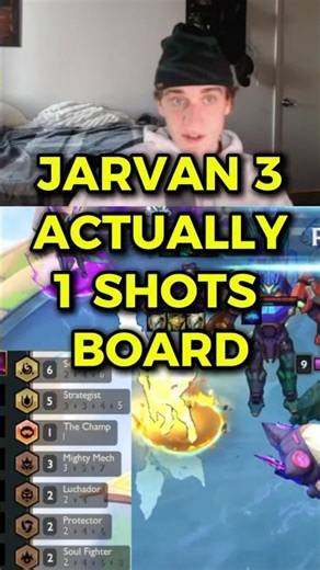 Jarvan 3 is insane bro #tft #teamfighttactics