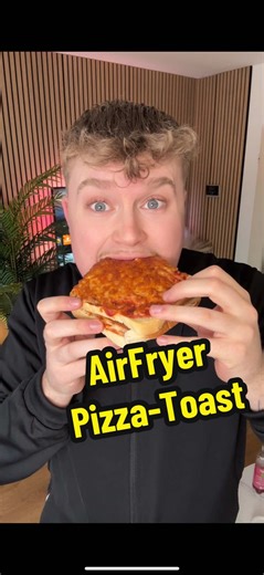 Leckeres AirFryer Pizza Toast Rezept