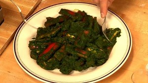 How to Make Indian Saag Paneer, Part 2
