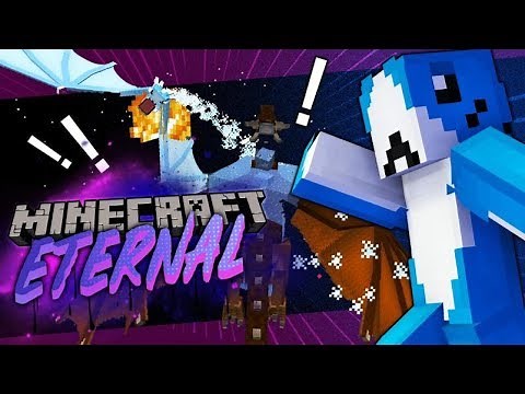 Minecraft Eternal - FIRE DRAGON VS ICE DRAGON #46