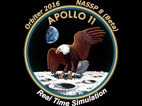 Orbiter 2016 | Apollo 11 Real Time Simulation (NASSP 8) | Part 1/17 (Flight Day 1)