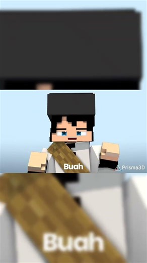 berbuka puasa 😋//#minecraftanimasi #minecraft #prisma3d #template by ‪@AkyoCraft208‬