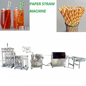 [Hot Item] One Blade Cutting Paper Core Straw Making Machines