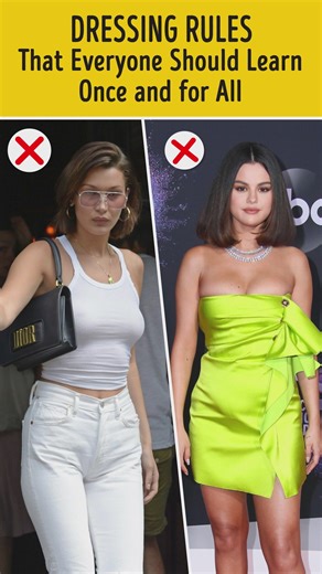 Dressing Rules That Everyone Should Learn Once and for All | You're Gorgeous