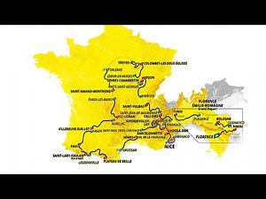 TOUR DE FRANCE 2024 - Découvrez le parcours en intégralité
