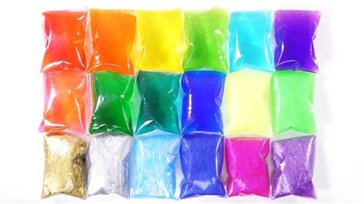 【史莱姆搬运】🌈‼️🔥小袋泥爆破｜史莱姆｜解压助眠