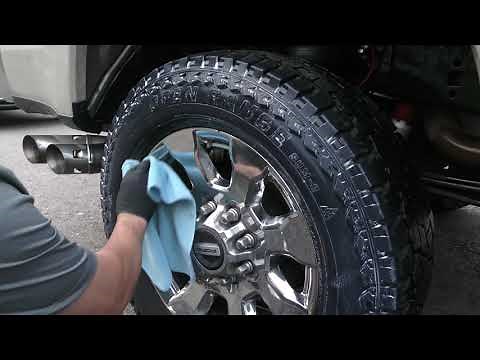 How To Apply Dura-Dressing Permanent Tire Coating To Truck Tires The Quick Way