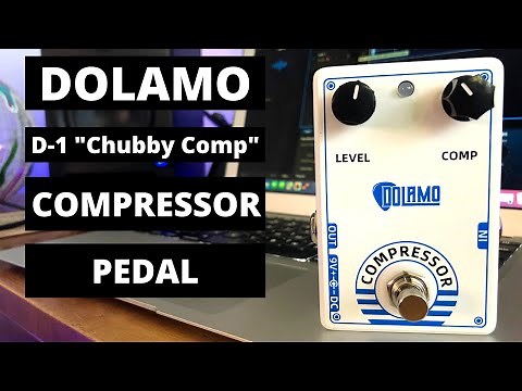 Dolamo D-1 Chubby Comp Pedal Compressor Electric Guitar Effect Pedal