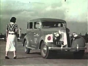 1930年代の日本 【カラー映像】