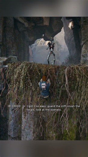 B1 Battle Droids do talk a lot - Star Wars Jedi: Survivor #starwars #jedisurvivor #gaming