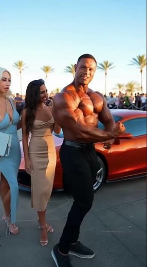 Bodybuilder Flexing in Public Creates Stunning Reactions