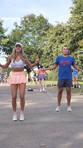 329K views · 9K reactions | Wait for the wiggle  @lauren.jumps @steeeloy #jumprope #skipping #footwork #duet #collab | Lauren Jumps | Facebook