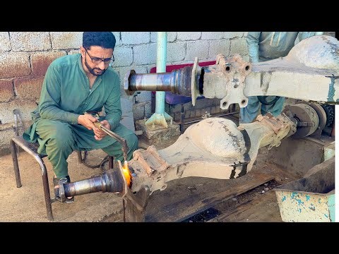 You Won’t Believe Where This Truck Axle Broke! Mechanic Shocked After Seeing This Axle Damage