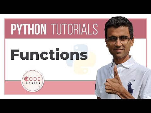 Python Tutorial - 10. Functions