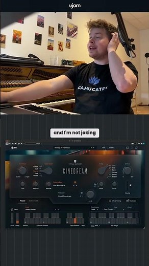 Watch how Haukur Karlsson reacts to CINEDREAM