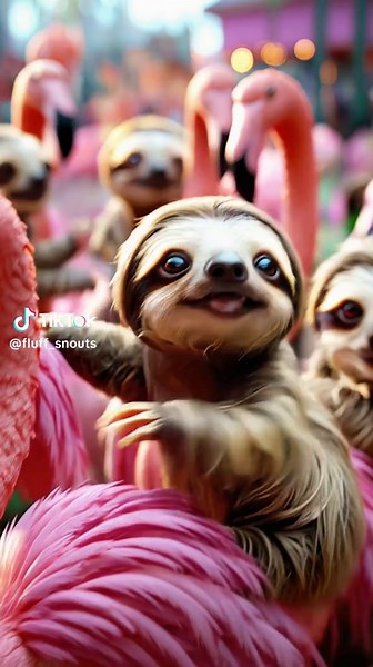 Funny Memory 🦩 #cuteanimals #flamingo #petsoftiktok #