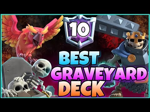 #10 In the World🌎 with Best Graveyard Deck | Clash Royale
