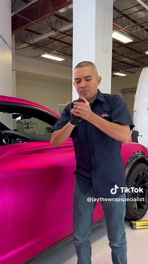 The Coolest Pink Wrap - Car Wrapping in Pink Vinyl Wrap