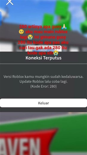 280 itu kode pa aku mau main roblox😭 aku gak ngerti😭🙏🏻🥺 #roblox