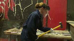 Breaking, bashing, smashing, and splattering at Rage Cage NH