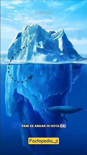 “Why Do Icebergs Float on Water? | Science Explained Simply” #iceberg #facts