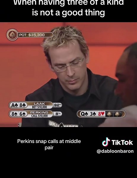 When two guys have the same three of a kind.. #poker #pokerstars #nfl #prizepicks #miketyson #fyp