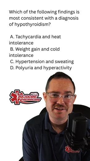 Endocrine emergencies can be tricky on exams. Know the signs & symptoms! This will point you in the right direction. For Hypothyroidism, know Hosimoto's and Myexema coma. #EMT #Paramedic #EMS #Nurse | Rescue Academy