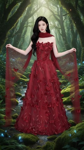 Celestial Blue Butterfly Gown | Sweetheart Bodice#CelestialBlueGown#ButterflyGown#3DAppliqueGown