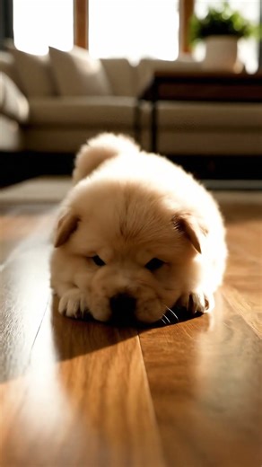 Fluffy baby chow chow running to you 😭💛 | Cutest thing today #puppy #aww #cuteanimals #babyanimals