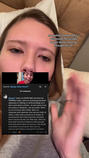 what a dismissal of race ... hmm ... | chloe forero