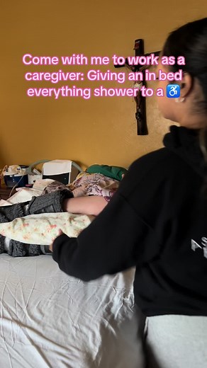 In-Bed Caregiving GRWM: Shower Routine for a Quadriplegic