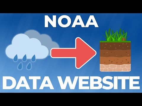 NOAA Data Website for Hydrology Modeling