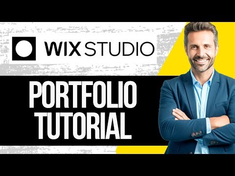 How to Make a Portfolio in Wix Studio | Full Tutorial 2025