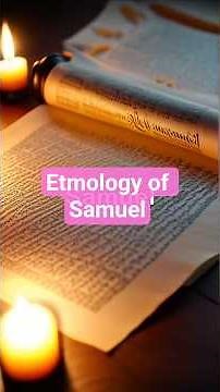 name meaning Samuel
