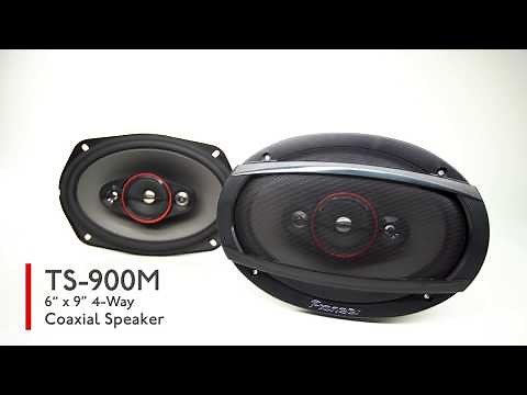 Pioneer TS-900M - 6X9 Speaker Overview