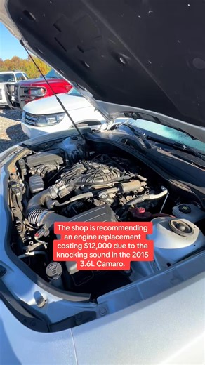 1.2K views · 6 comments | Don’t ever buy a V6 Camaro! #chevrolet #camaro #carfails #carproblems #fyp #foryoupage | Engine Repair Cost Estimate | Facebook
