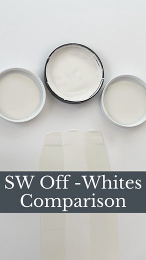 Greek Villa, Simply White, and Alabaster are 3 popular white paint color choices. When determining which is best for your space here are some things to consider: 1️⃣ Greek Villa by Sherwin Williams: Greek Villa is a warm, creamy white with a slight beige undertone. 2️⃣ Simply White by Benjamin Moore: Simply White is a clean and warm white with a slight yellow undertone. 3️⃣ Alabaster by Sherwin Williams: Alabaster is another warm white, but it leans a bit more towards a soft, off-white rather th