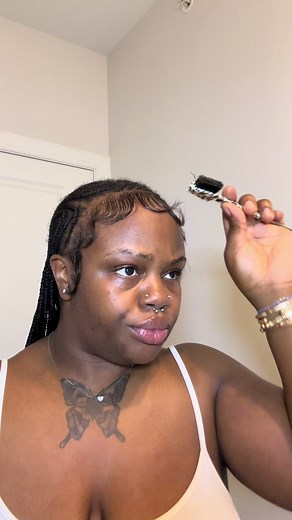 Fluffy Edges Tutorial - Alicia Keys Braids