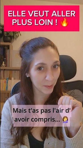 She wants to go further! 🔥